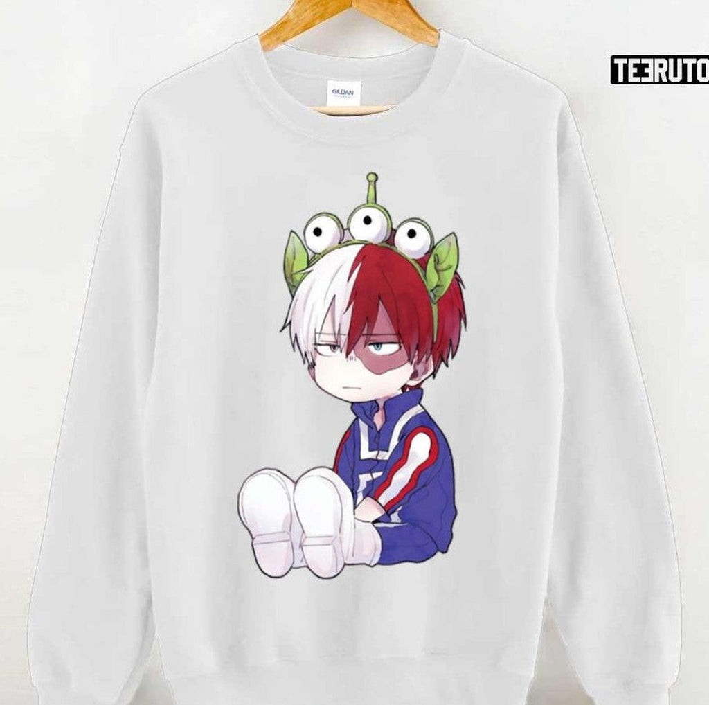 Sad Todoroki Shoto Sitting In Boring Unisex T-Shirt