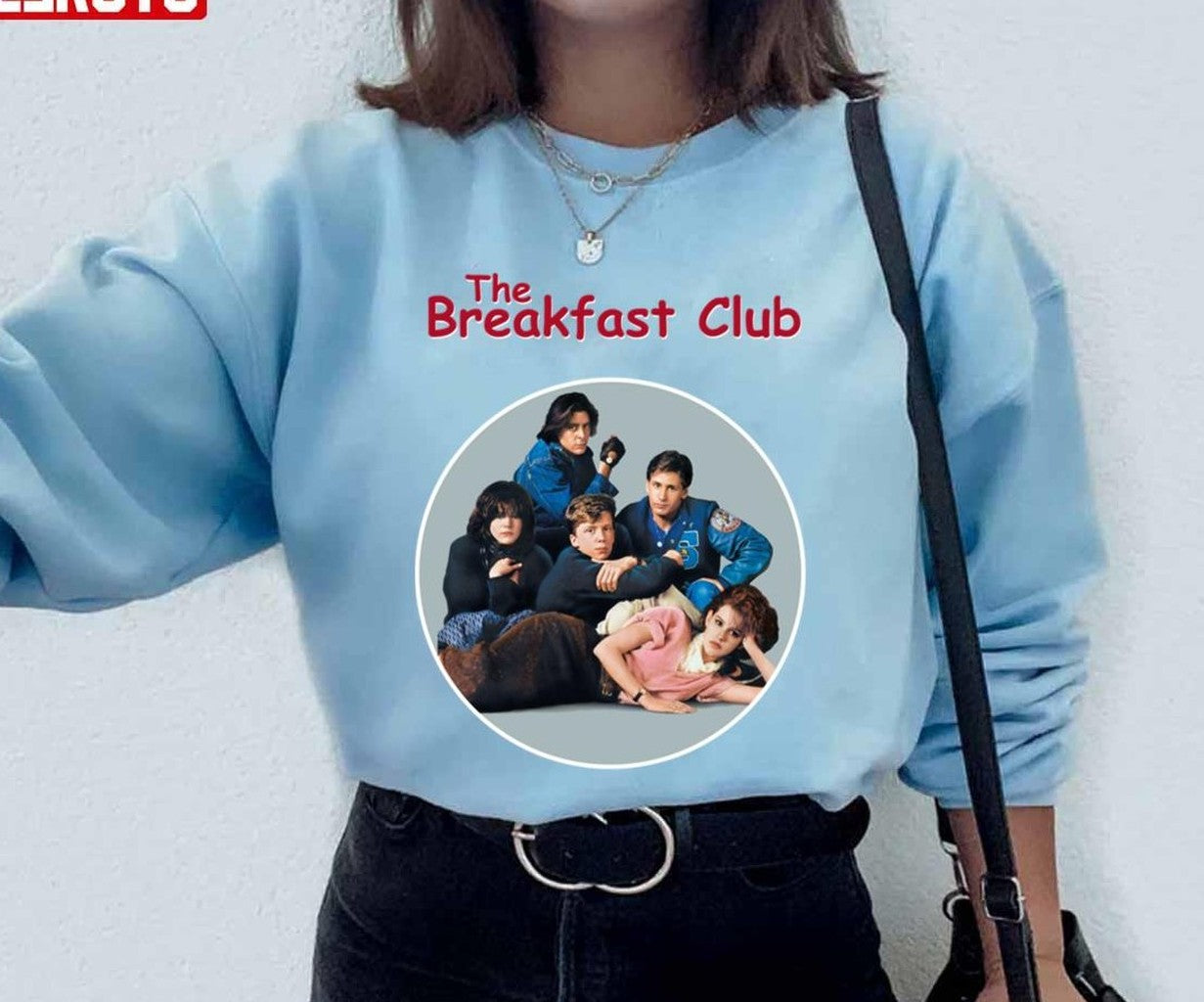 Round Design The Breakfast Club Unisex Sweatshirt