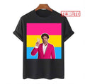 Pansexual Flag Pedro Pascal Premium Scoop Unisex T-Shirt