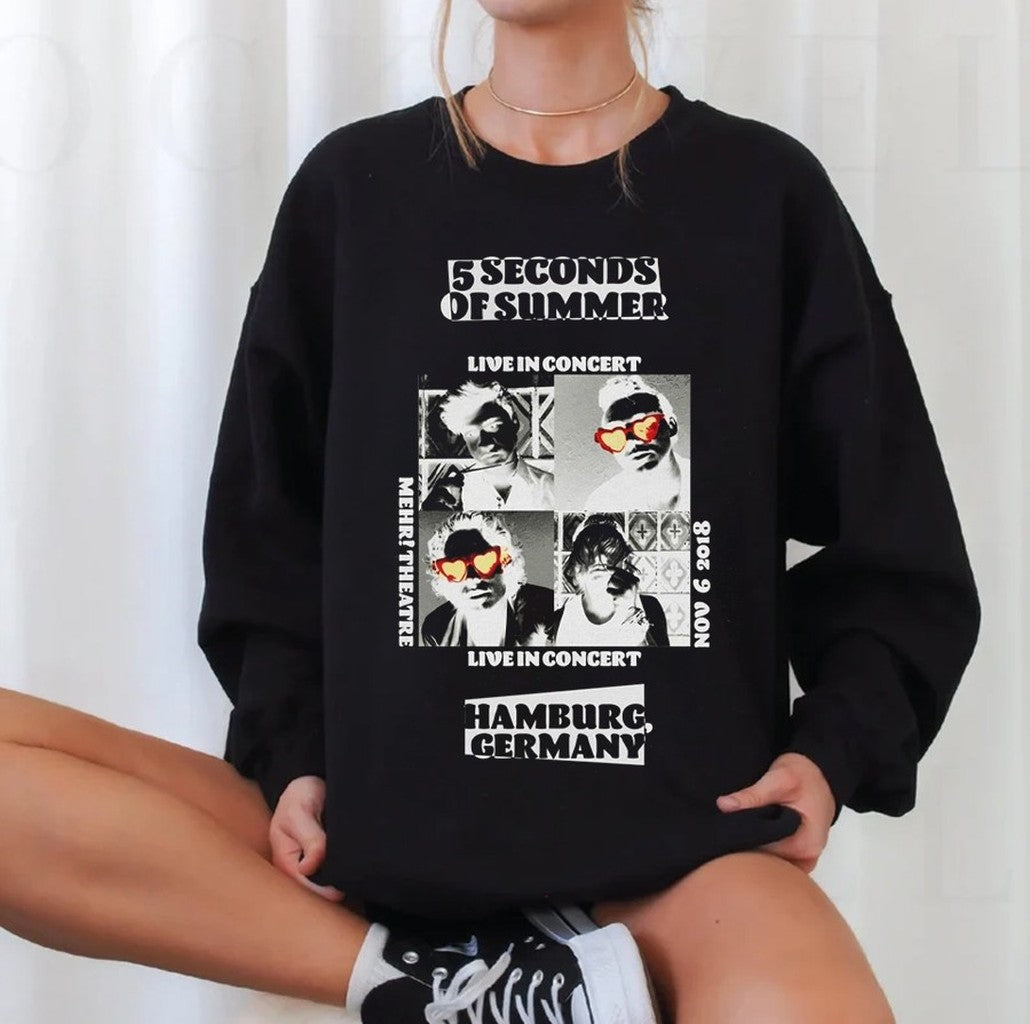 Ashton Sunshine 5 Seconds Of Summer 5sos Unisex Sweatshirt