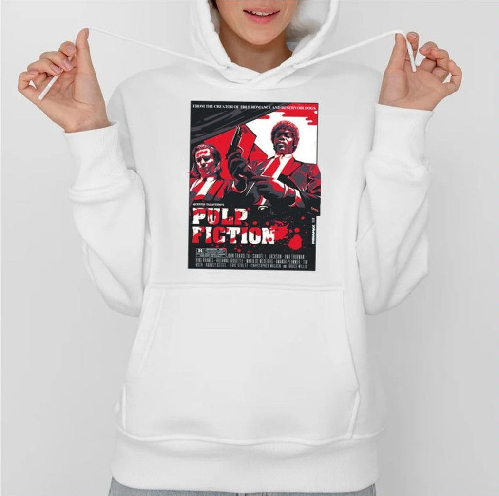Artistic Rendering Of Pf Movie Pulp Fiction Unisex Sweatshirt