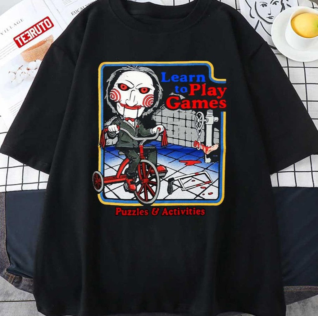 Billy Jigsaw Learn To Play Games Art Unisex T-Shirt