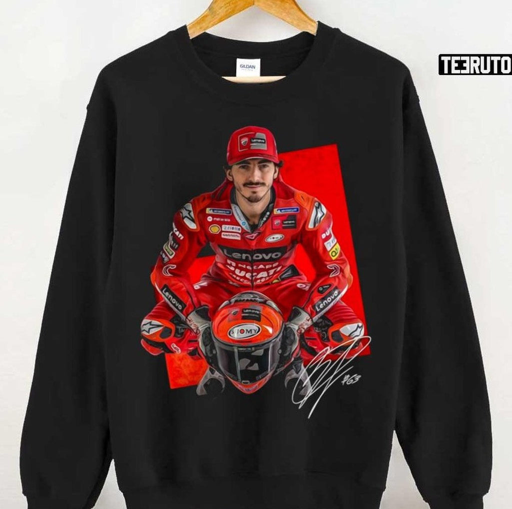 Signature Design Francesco Bagnaia Motorsport Unisex Sweatshirt