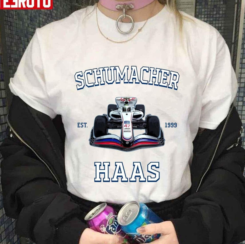 Schumacher Hass Est 1999 Mick Schumacher Unisex T-Shirt
