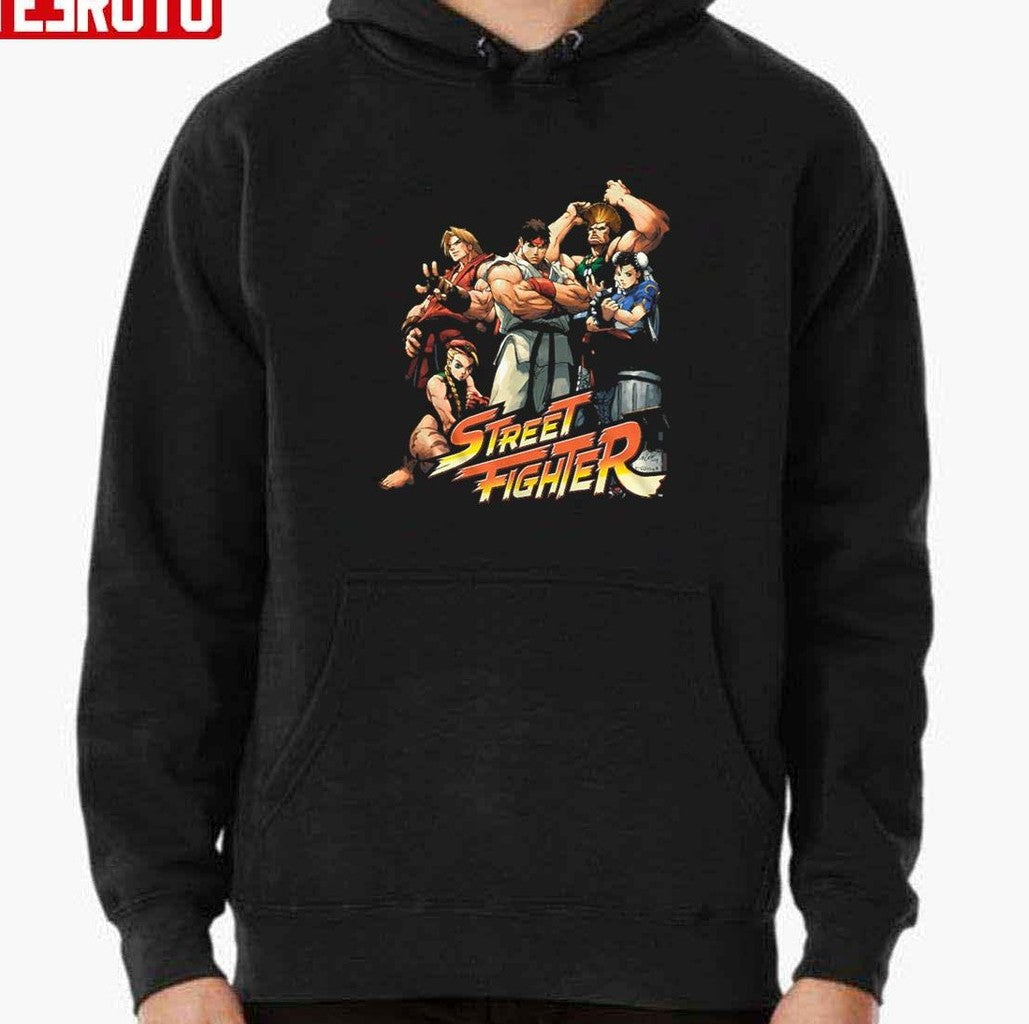 Awesome Characters Street Fighter Vintage Unisex T-shirt