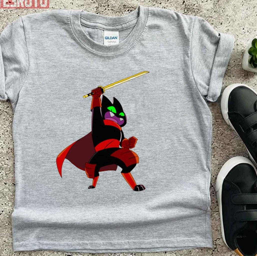Black Cat Mao Mao Heroes Of Pure Heart Unisex T-Shirt