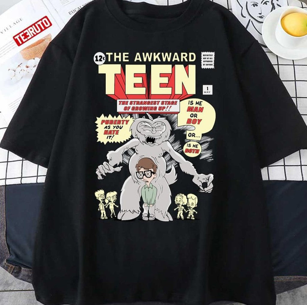 The Big Mouth Awkward Teen Unisex T-Shirt