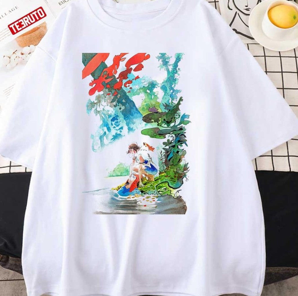 Princess Mononoke Studio Ghibli Present Unisex T-Shirt