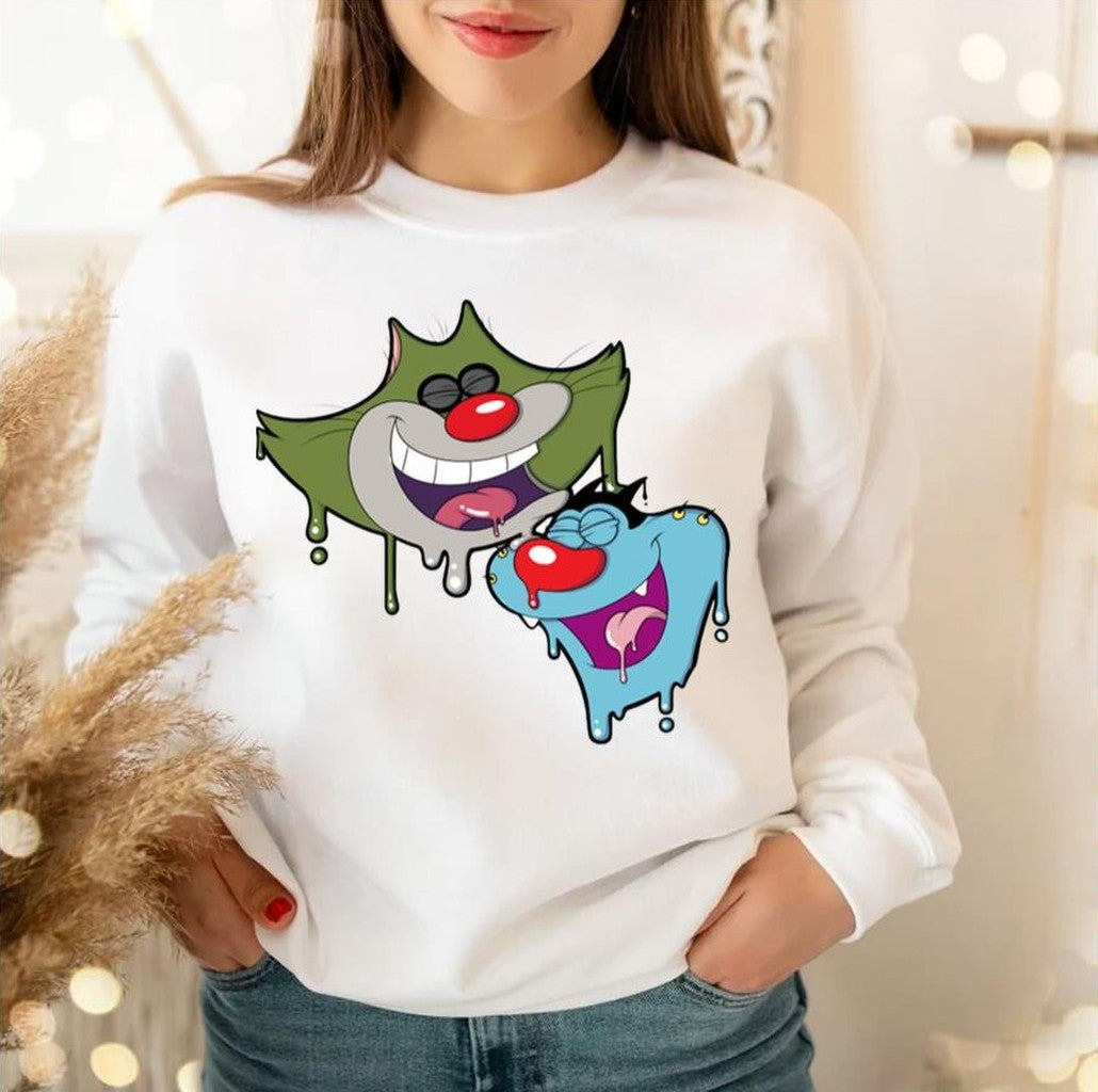 Oggy And The Cockr Cute Bestfriend Unisex T-Shirt