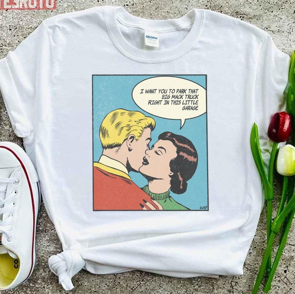 Right In This Little Garage Unisex T-Shirt