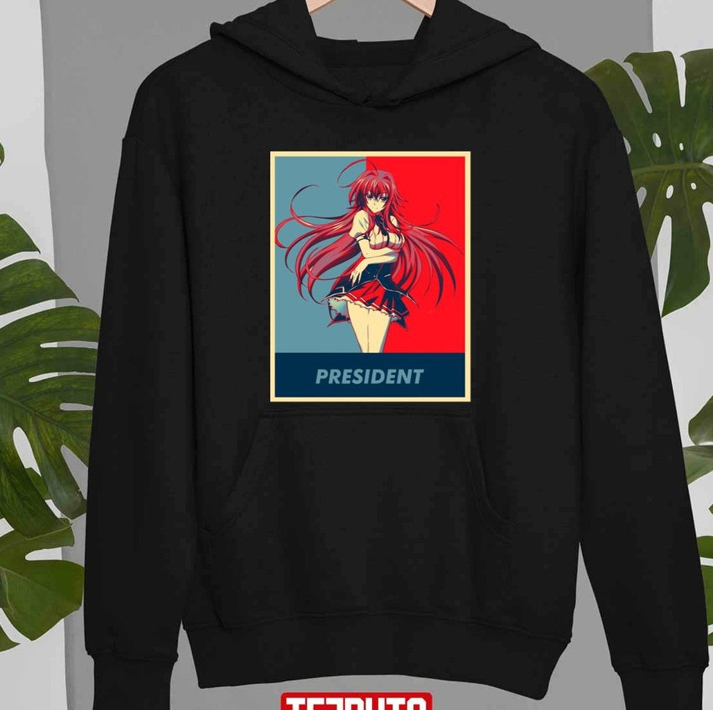 President Rias Gremory Classic Hope Art High School Dxd Unisex T-shirt