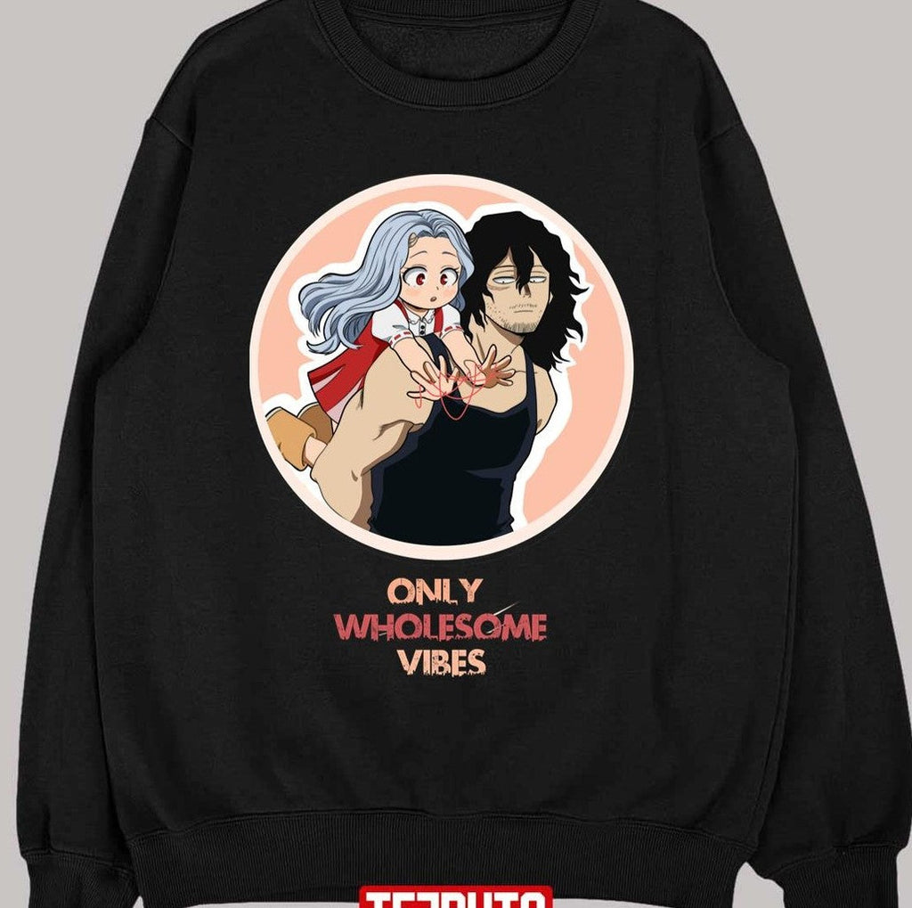 Only Wholesome Vibes Aizawa And Eri My Hero Academia Unisex T-Shirt