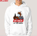 6ft Back Or 6ft Under Madea Face Mask Hold Gun Madea Tyler Perry Unisex Hoodie