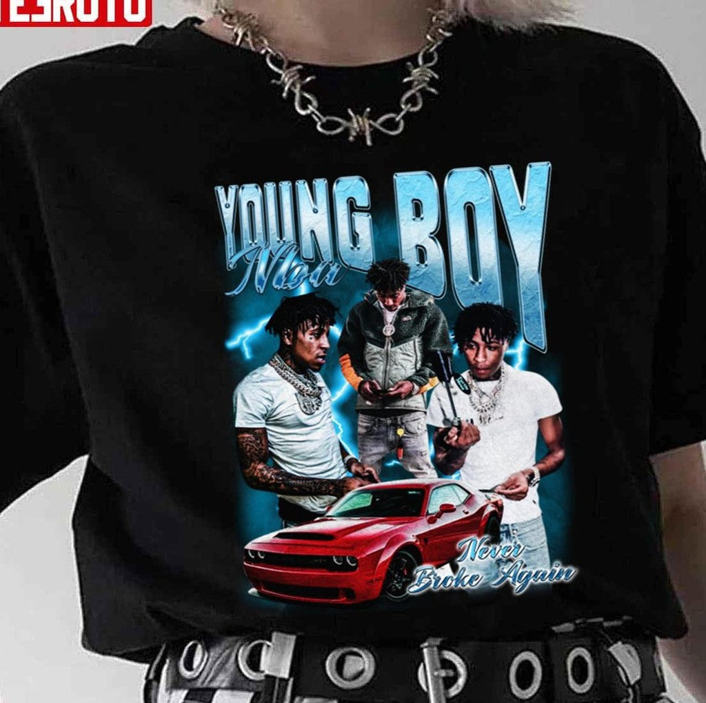 Nba Youngboy Never Broke Again College Unisex T-Shirt