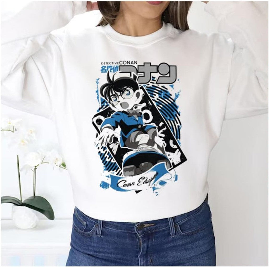 Attractive Edogawa Skate Detective Conan Unisex Sweatshirt
