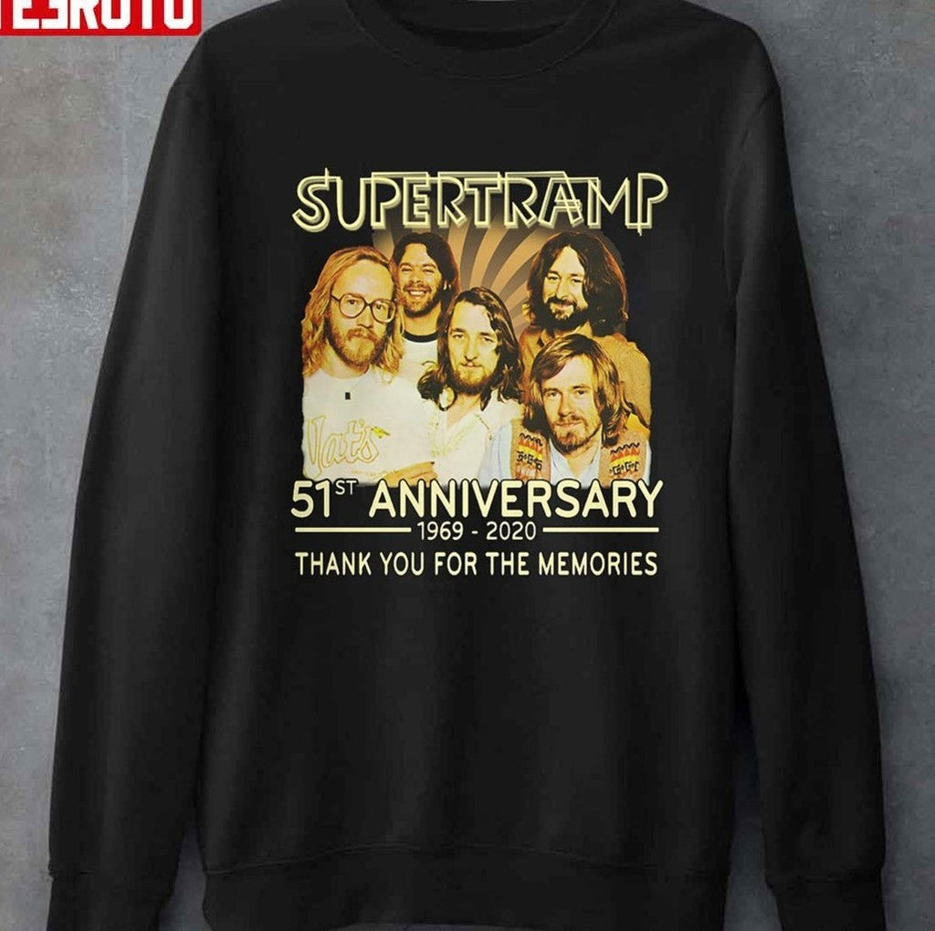 51st Anniversary Of Supertramp Unisex T-Shirt