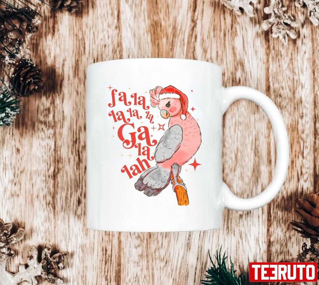 Australian Funny Christmas Holidays Cute Galah Bird Falala Sweatshirt