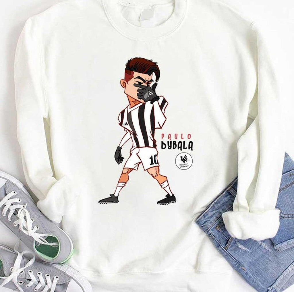 Paulo Dybala Cute Chibi Design Football Unisex T-Shirt