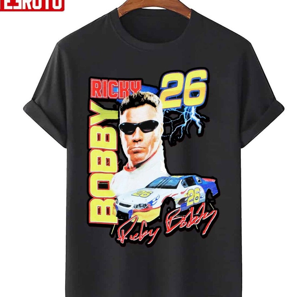 Ricky Bobby Vintage Racing Unisex T-Shirt