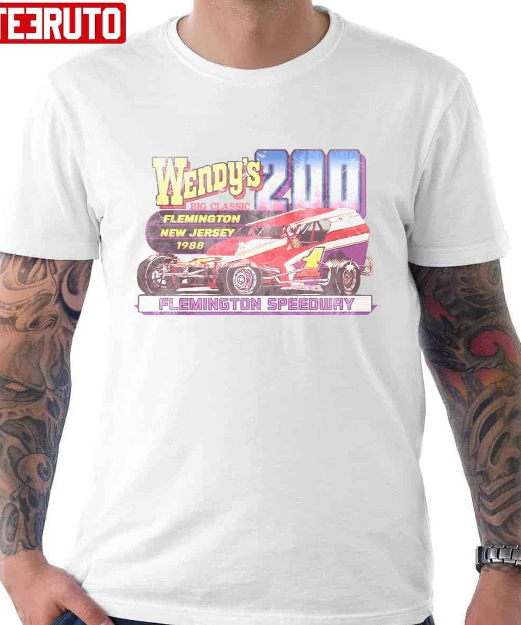 Retro Flemington Speedway 1988 Wendy's 200 Unisex Hoodie