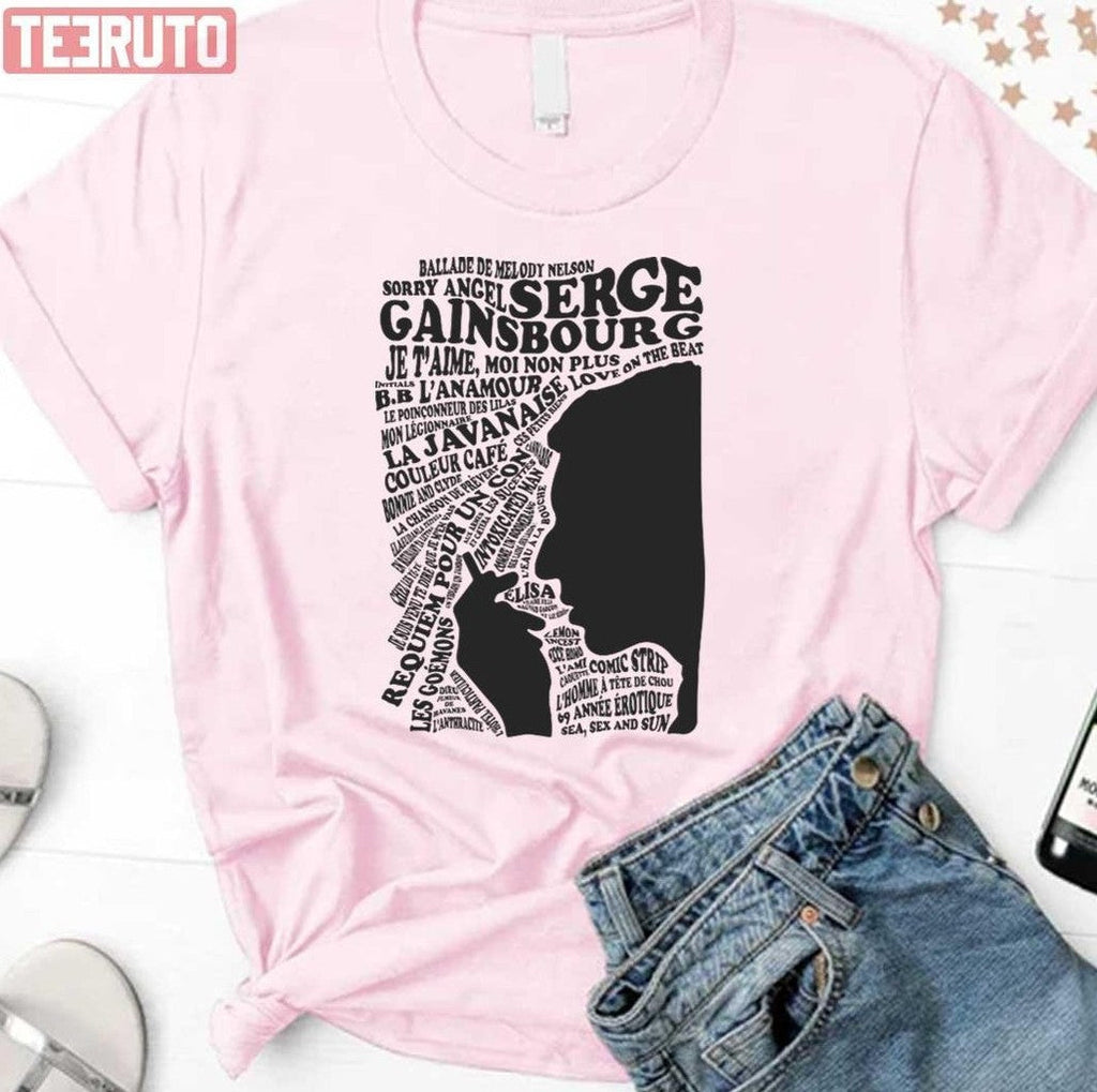Serge Gainsbourg Discographie Gainsbourg Unisex Sweatshirt