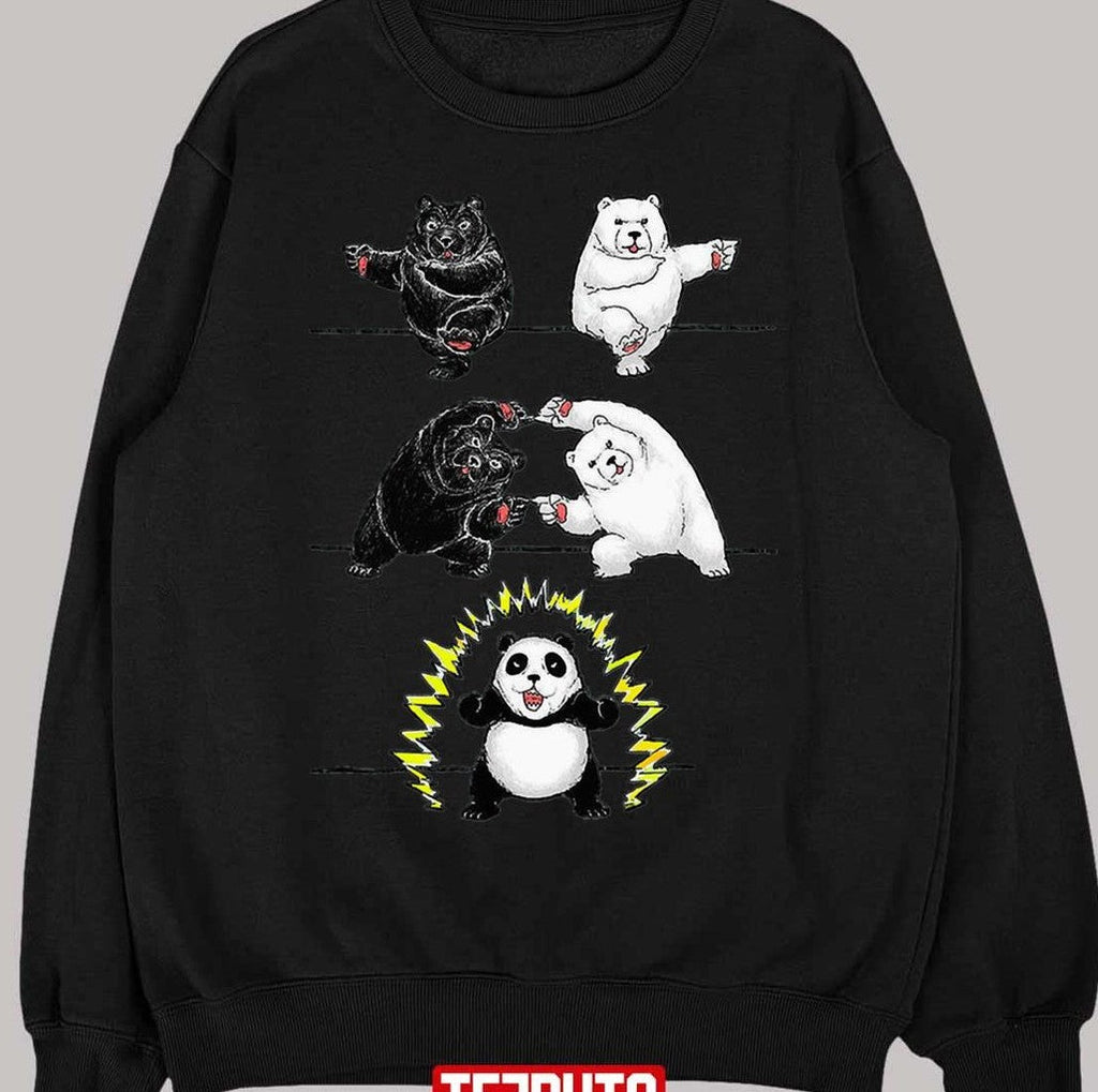 Panda Fusion Fullmetal Alchemist Fusion Unisex T-shirt
