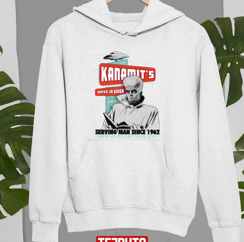 The Another Twilight Zone Movie Big Eye Science Fiction Kanamits Diner Black Halloween Unisex Sweatshirt