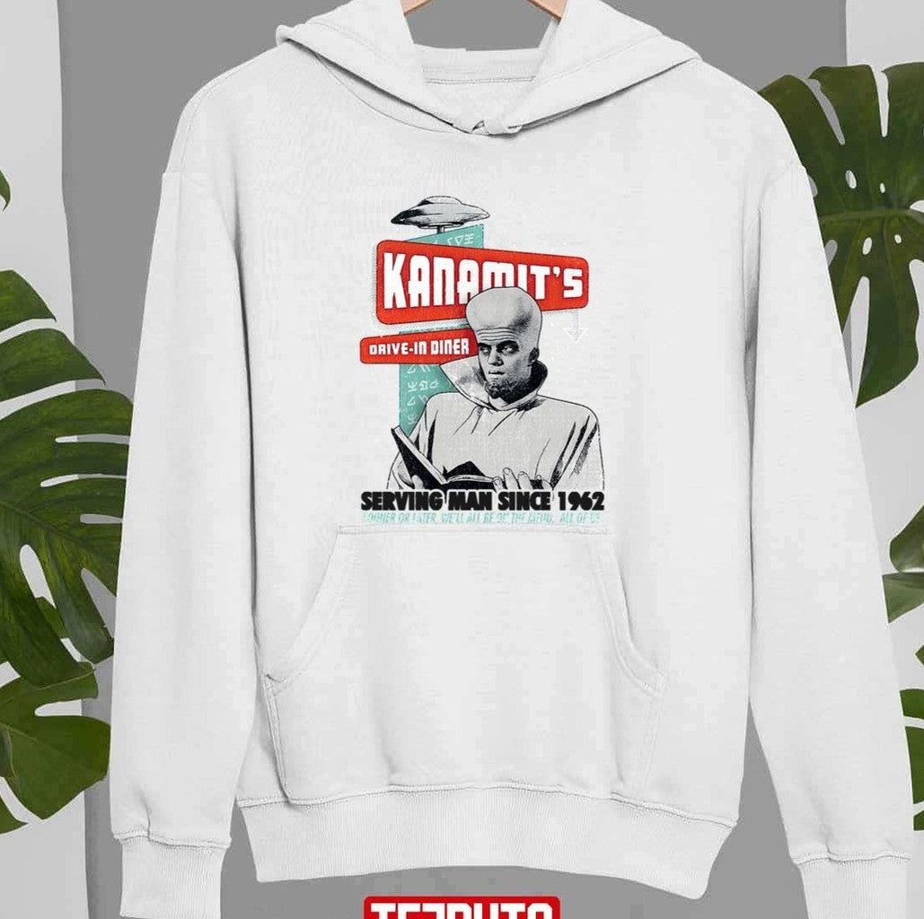 The Another Twilight Zone Movie Big Eye Science Fiction Kanamits Diner Black Halloween Unisex Sweatshirt