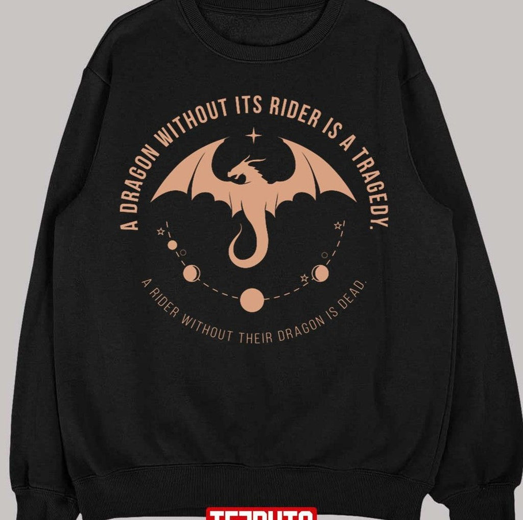 Romantasy Fantasy Ya Dark Fourth Wing Unisex Sweatshirt