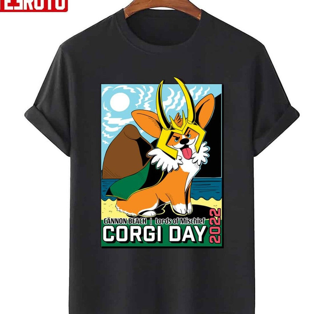 2022 Lords Of Mischief Corgi Day Unisex T-Shirt