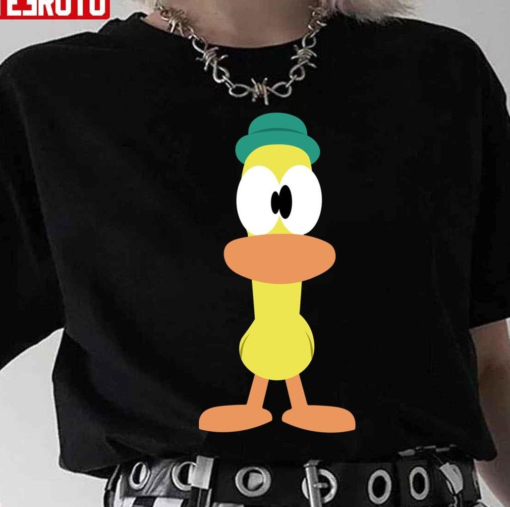 Pocoyo Pato Cartoon The Sily Duck Unisex Hoodie