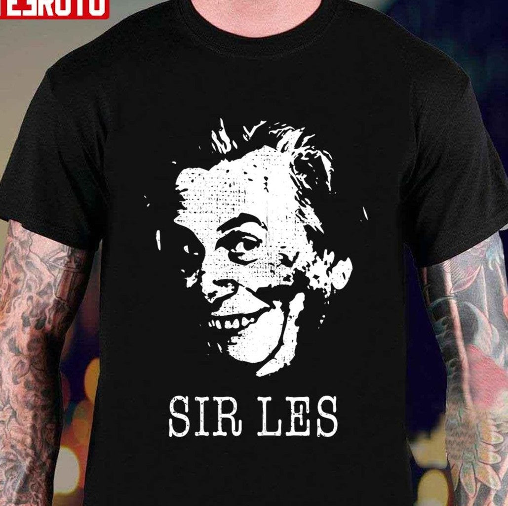 Sir Les Distressed Bw Design Unisex T-shirt