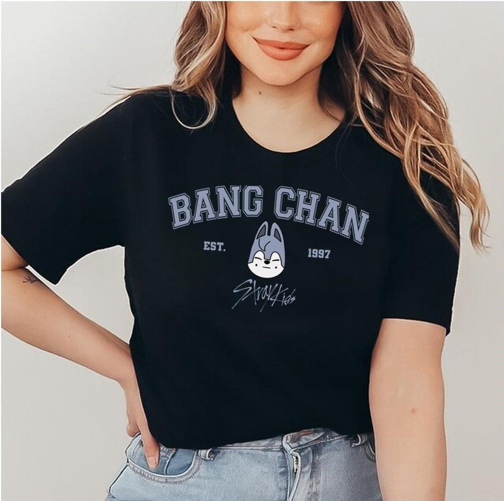 Bang Chan Cute Logo Stray Kids Unisex Sweatshirt