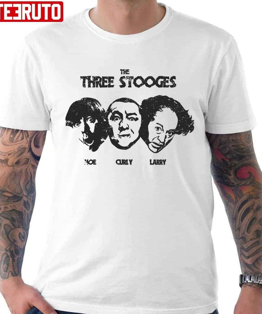 Moe Larry Curly The Three Stooges Unisex T-shirt
