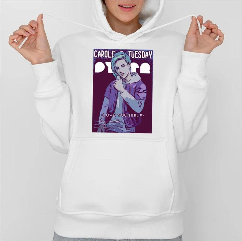 Pyotr Sketch Love Yourself Carole And Tuesday Unisex Sweatshirt