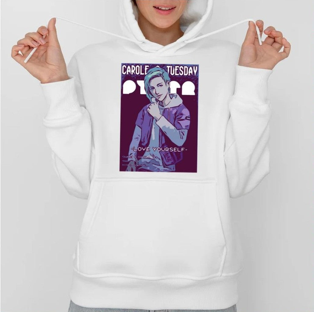 Pyotr Sketch Love Yourself Carole And Tuesday Unisex Sweatshirt