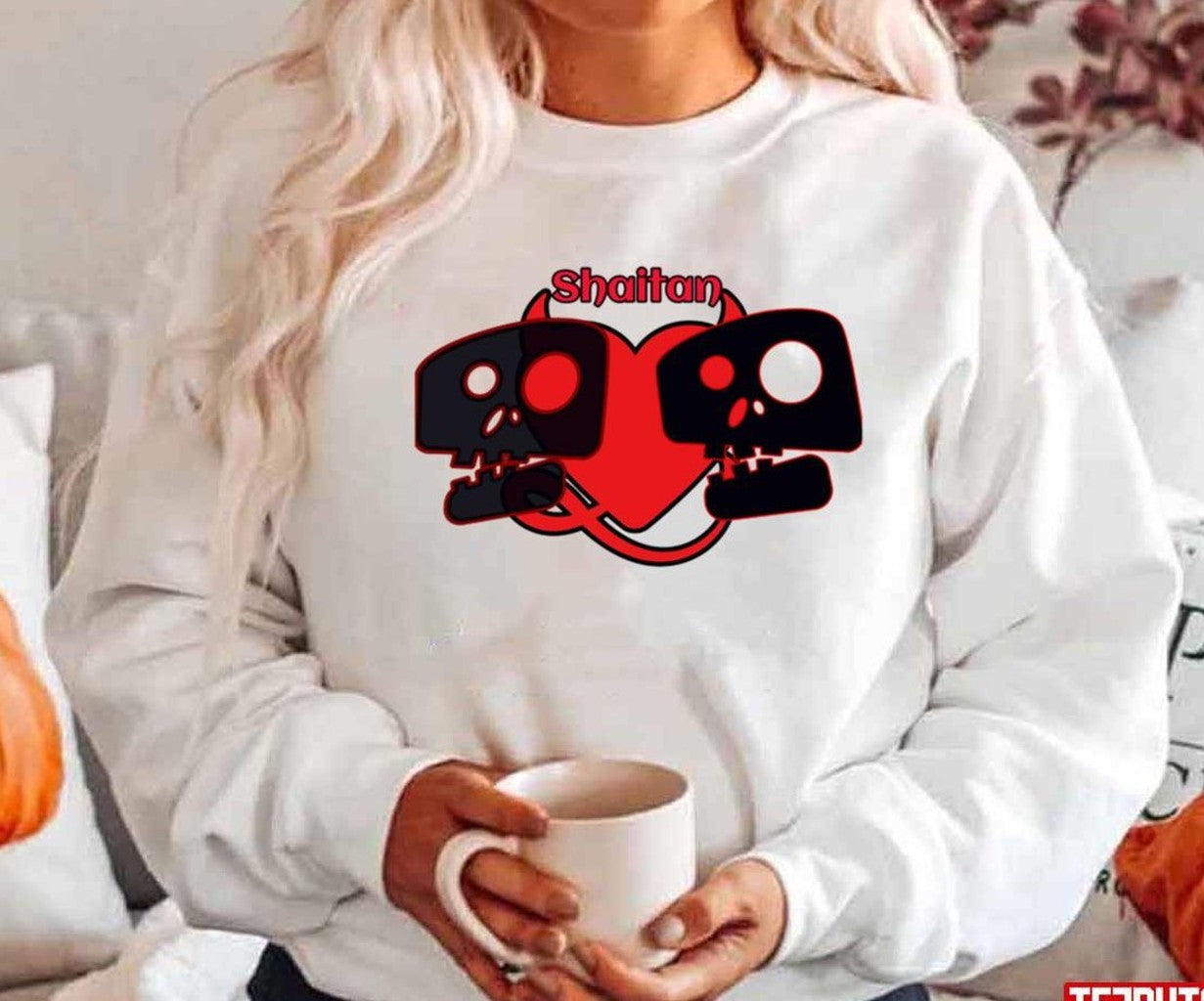 Satan Shaitan Design Unisex Hoodie