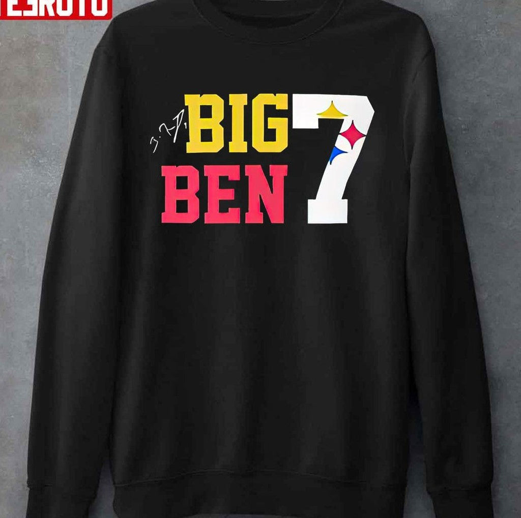 Ben Roethlisberger Big Ben 7 Steelers Pittsburgh Unisex T-Shirt