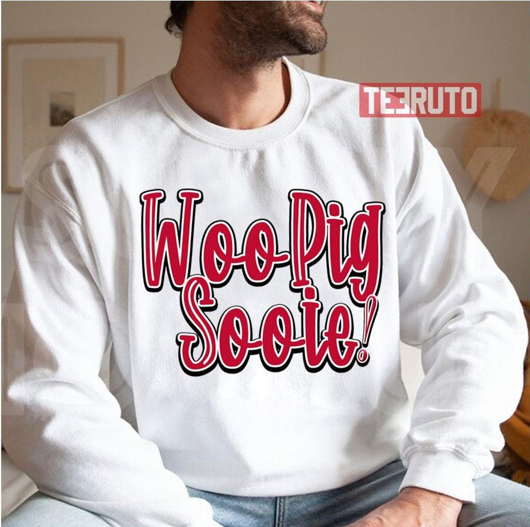 Texas Razorback Woo Pig Sooie Unisex Sweatshirt