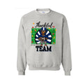 Thanksgiving, thankful turkey football Casual Cotton Crew Neck Tshirt hoodie