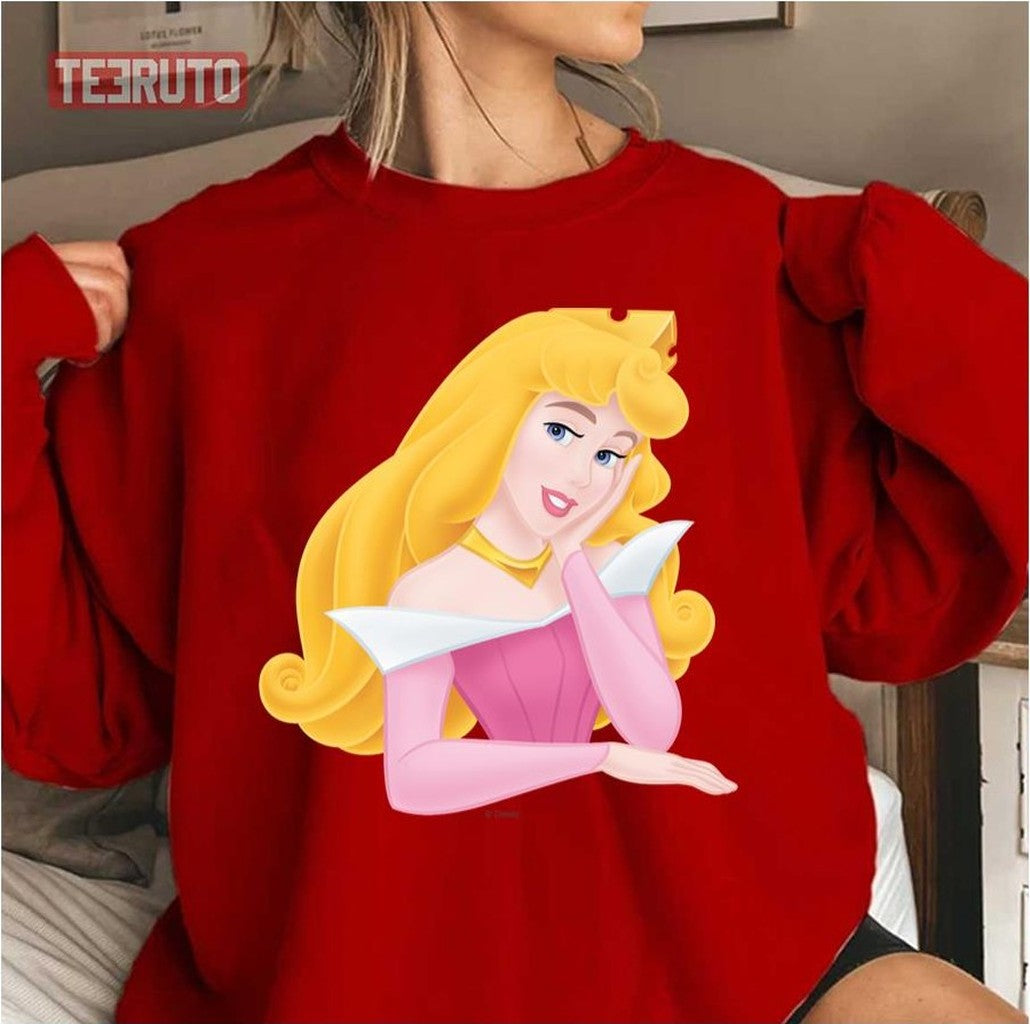 Aurora Headshot Sleeping Beauty Unisex T-Shirt