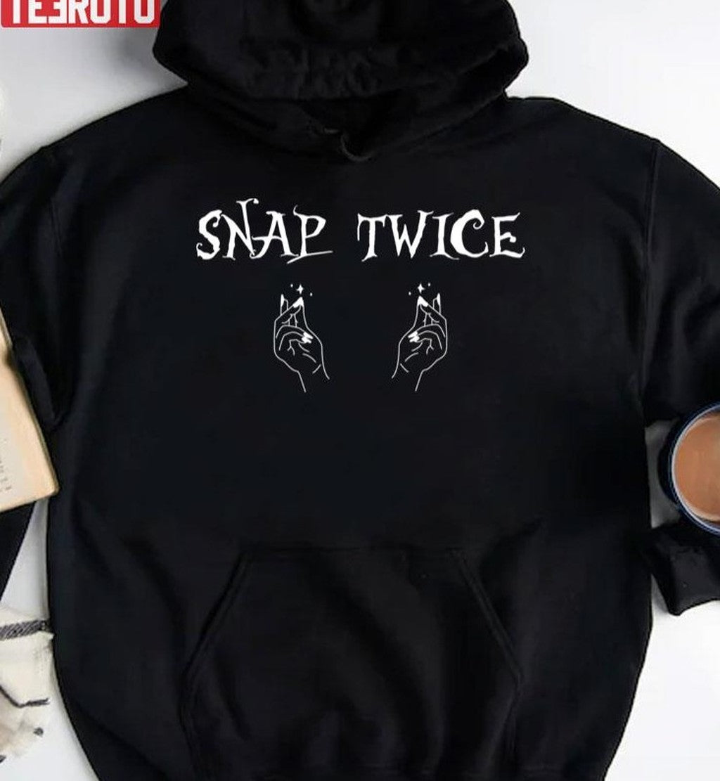 Snap Twice To Enter Nightshade Society Wednesday Unisex T-Shirt