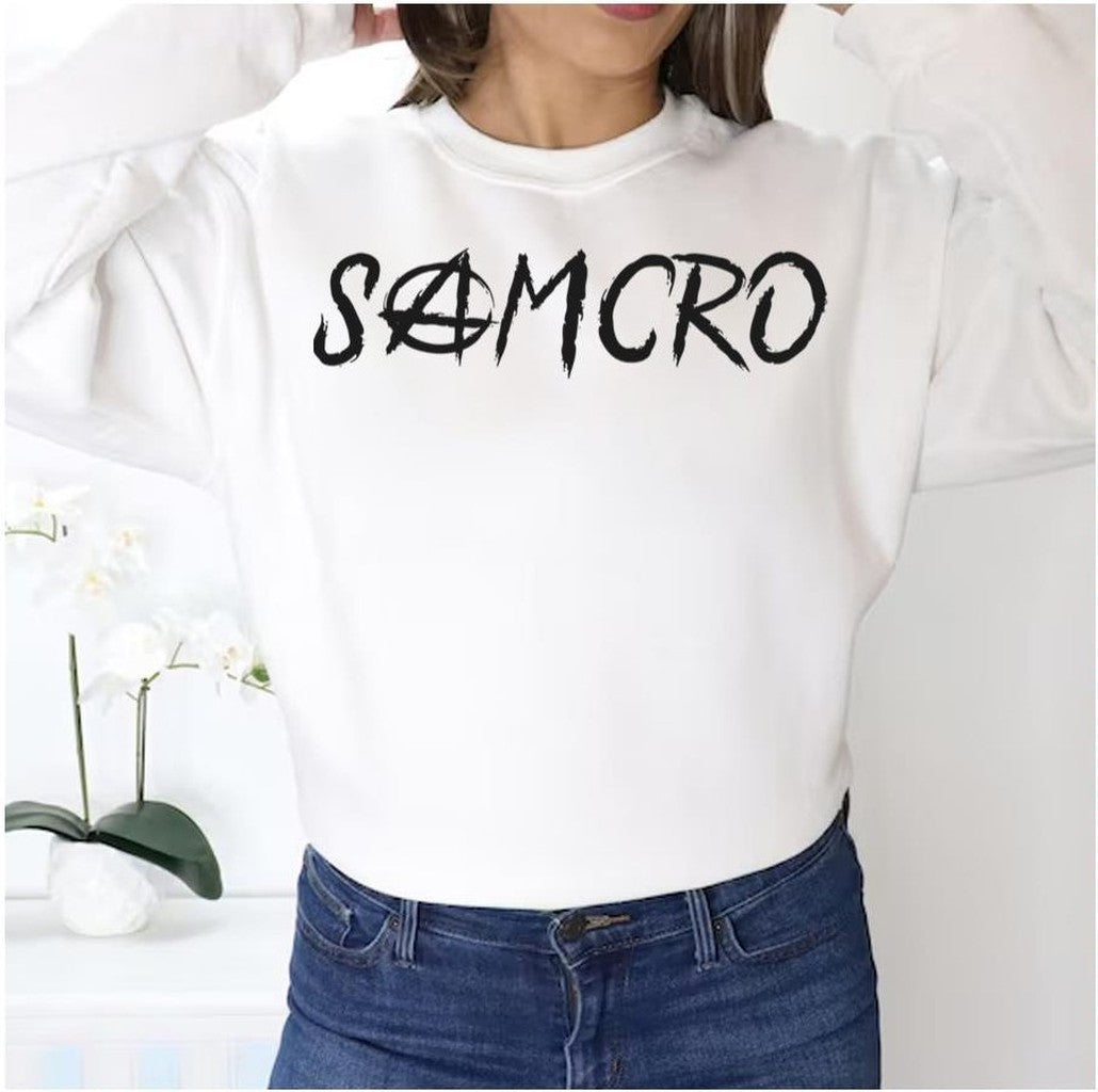 Samcro Black Text Sons Of Anarchy Unisex Sweatshirt