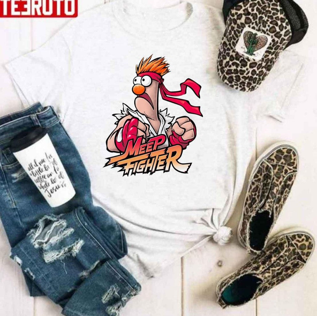 Beaker Meep Fighter Street Fighter Unisex Hoodie