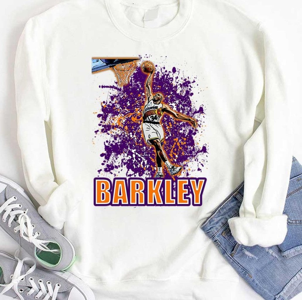 Phoenix Suns Colorful Art Charles Barkley Unisex Hoodie