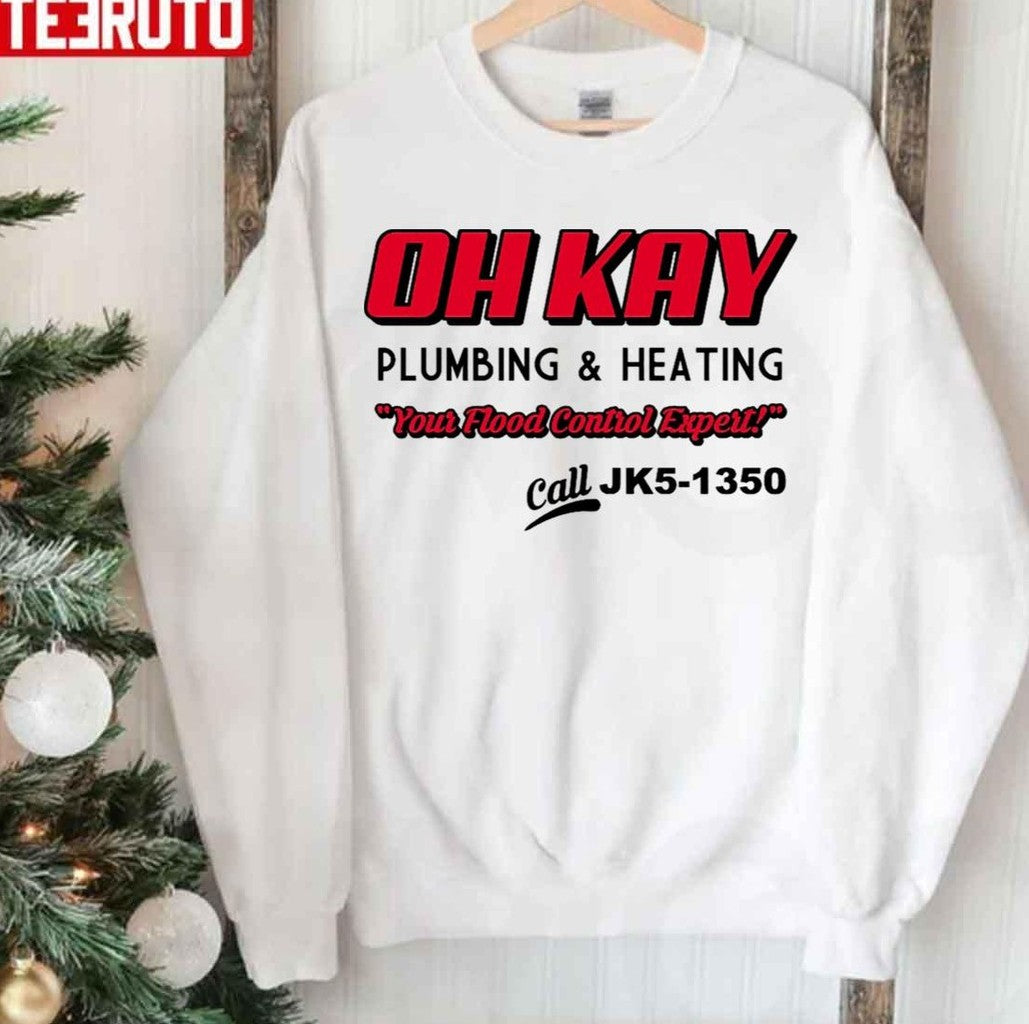 Plumbing &amp; Heating Christmas Movie Unisex Sweatshirt