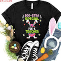 Teacher Easter Day Funny Rabbit Bunny Women T-Shirt