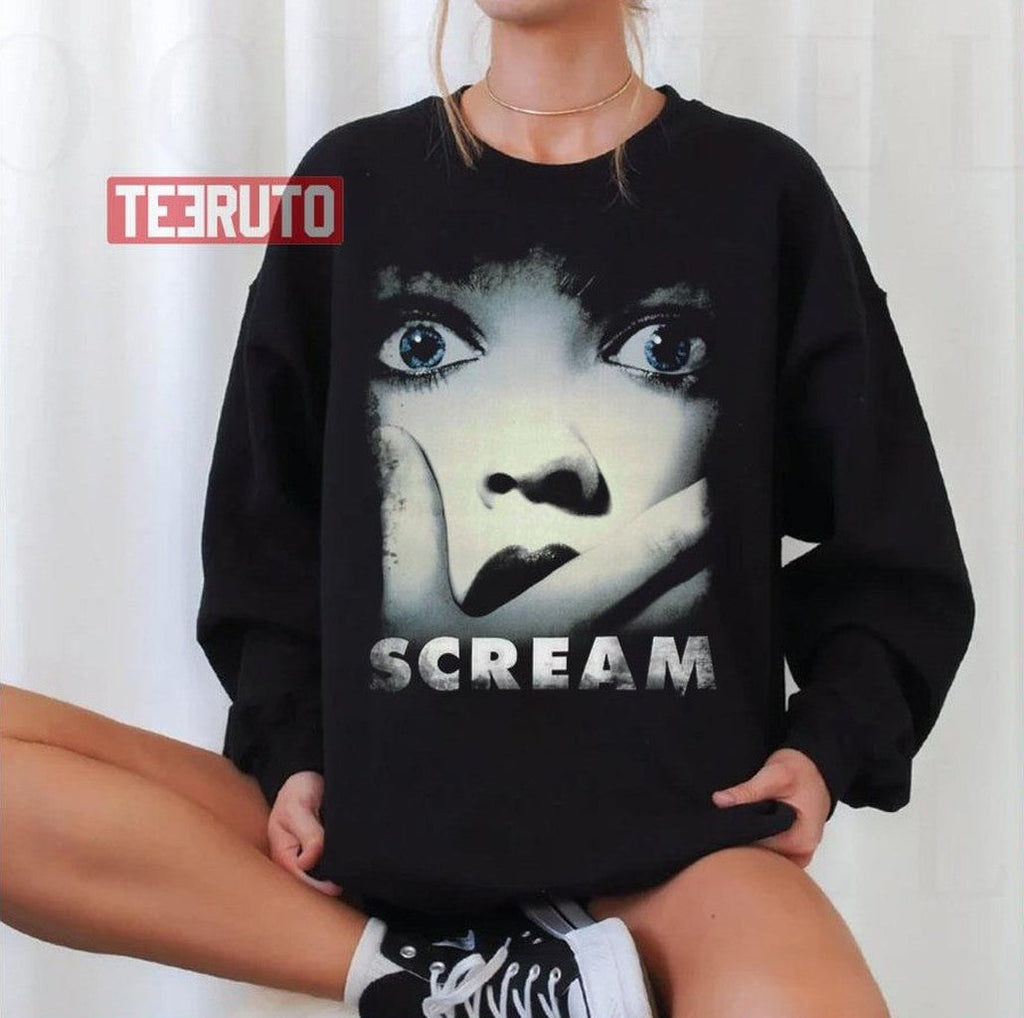 Scream Movie Art Drew Barrymore Unisex T-Shirt