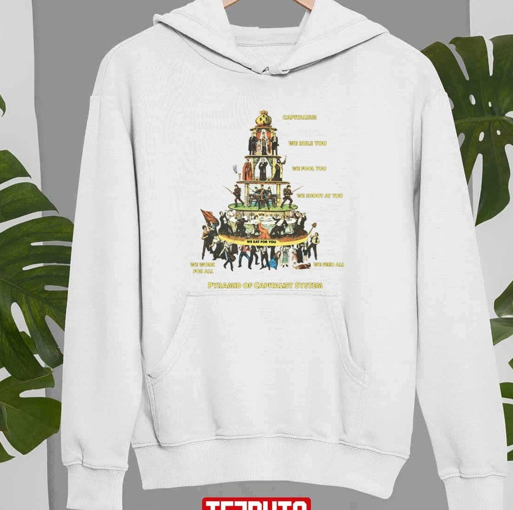 Pyramid Of Capitalist System Unisex Sweatshirt