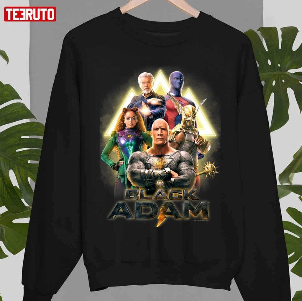 Social Justice Black Adam Group Unisex Sweatshirt